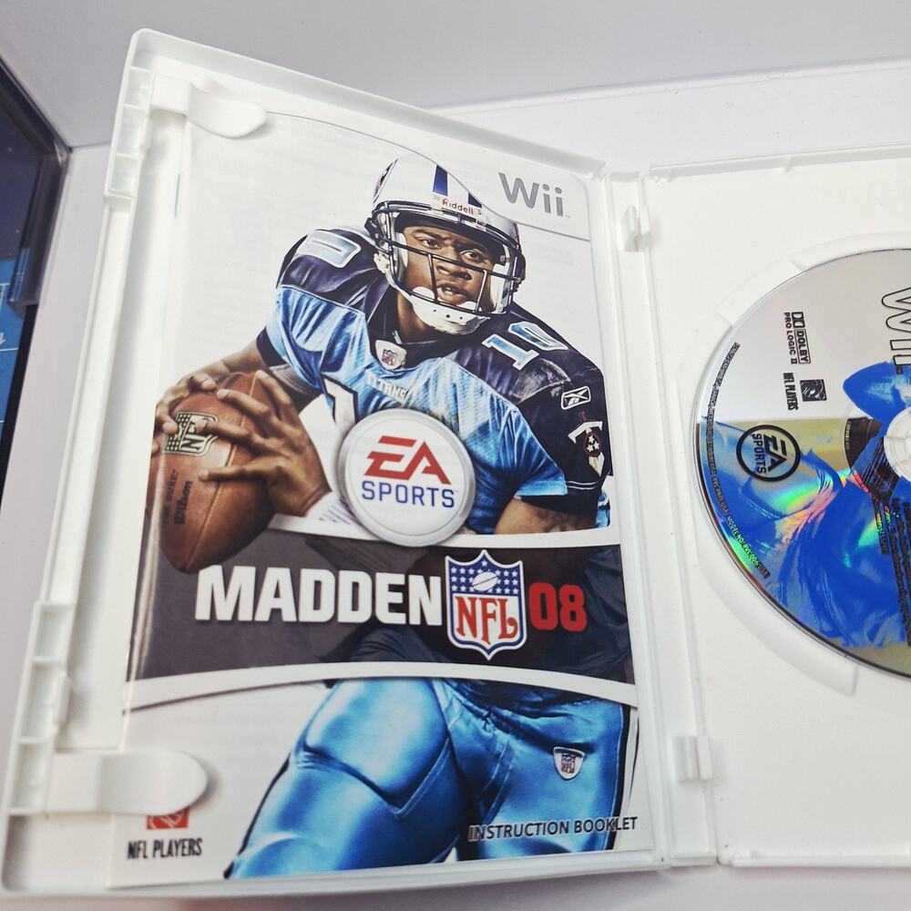Madden NFL 08 Nintendo Wii, 2007 EA Sports Vince Young 0673
